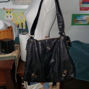 emma fox leather tote